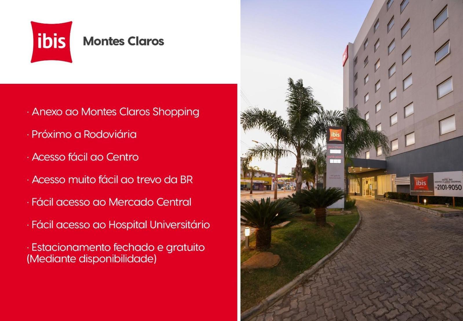 Ibis Montes Claros Shopping Hotel Bagian luar foto